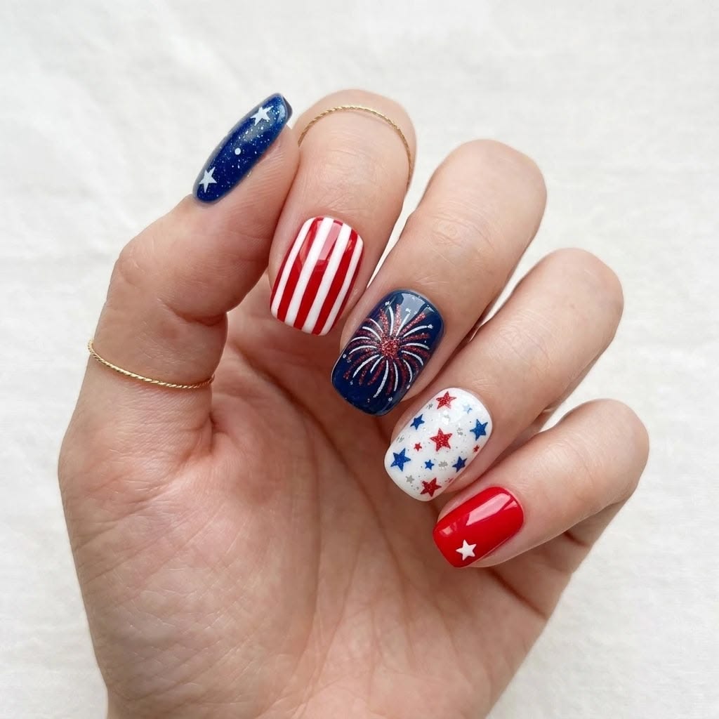 250th Anniversary Nails (11)