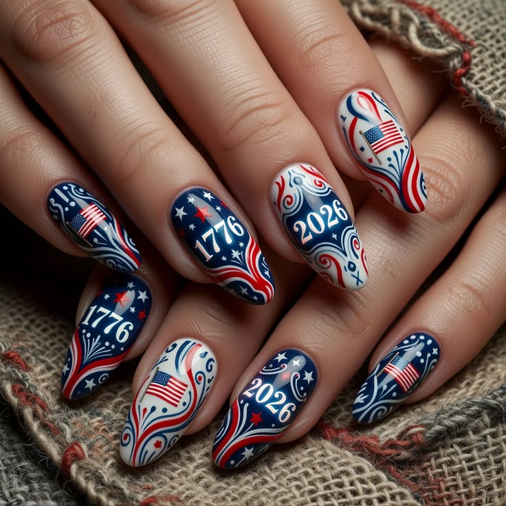 250th Anniversary Nails (14)