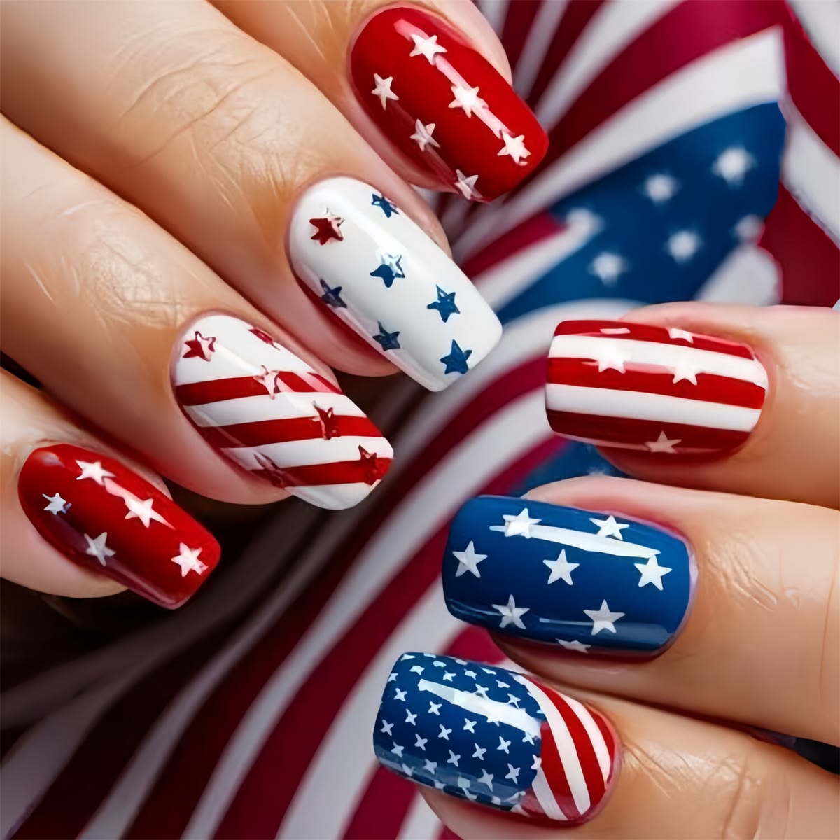 250th Anniversary Nails (8)