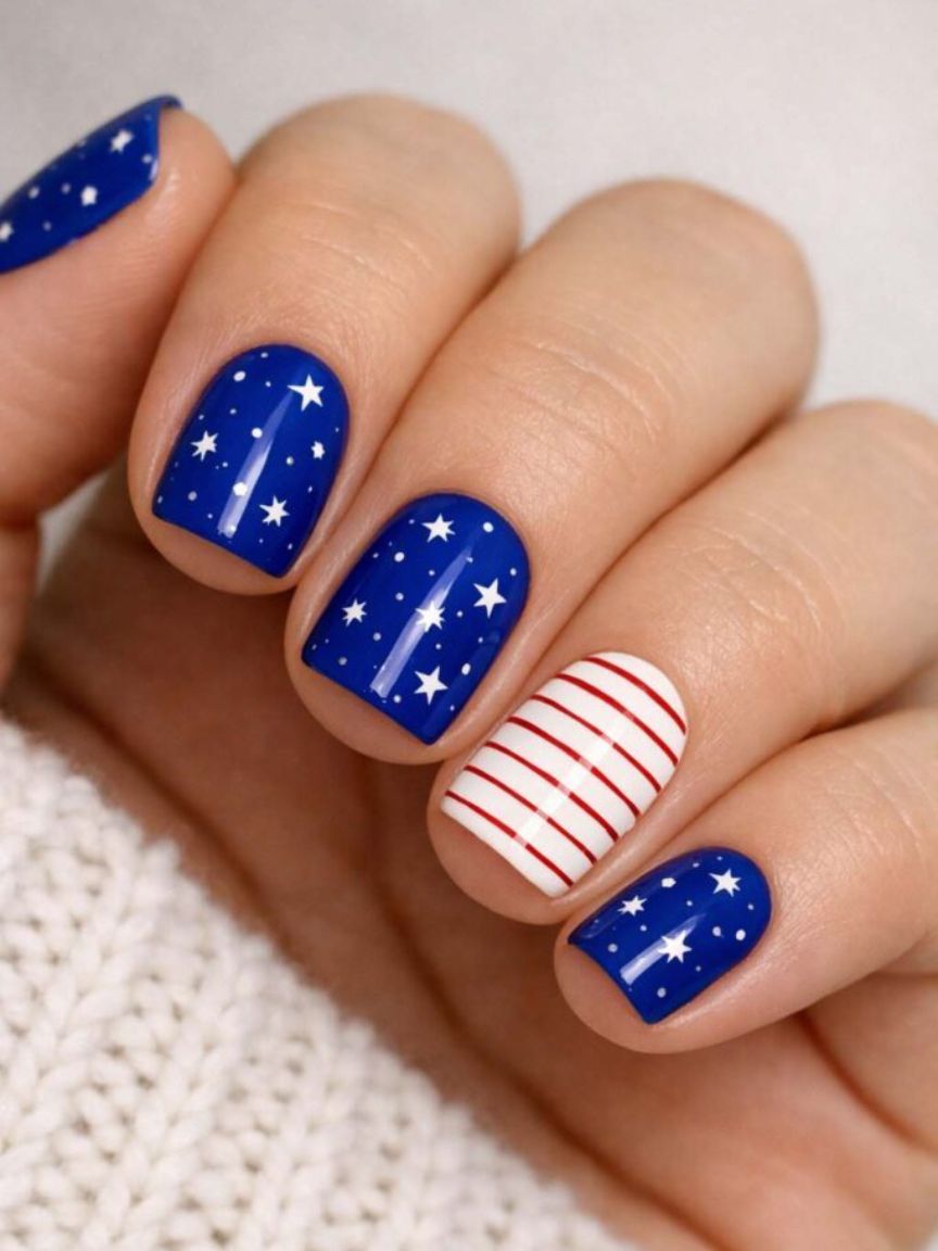 20+ Must-Try 4th of July Nail Designs