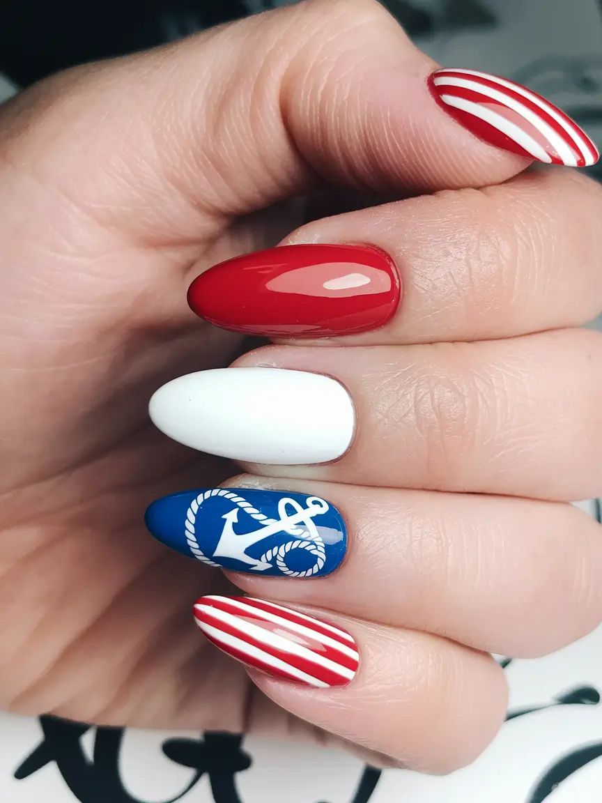 4th Of July Nails (15)