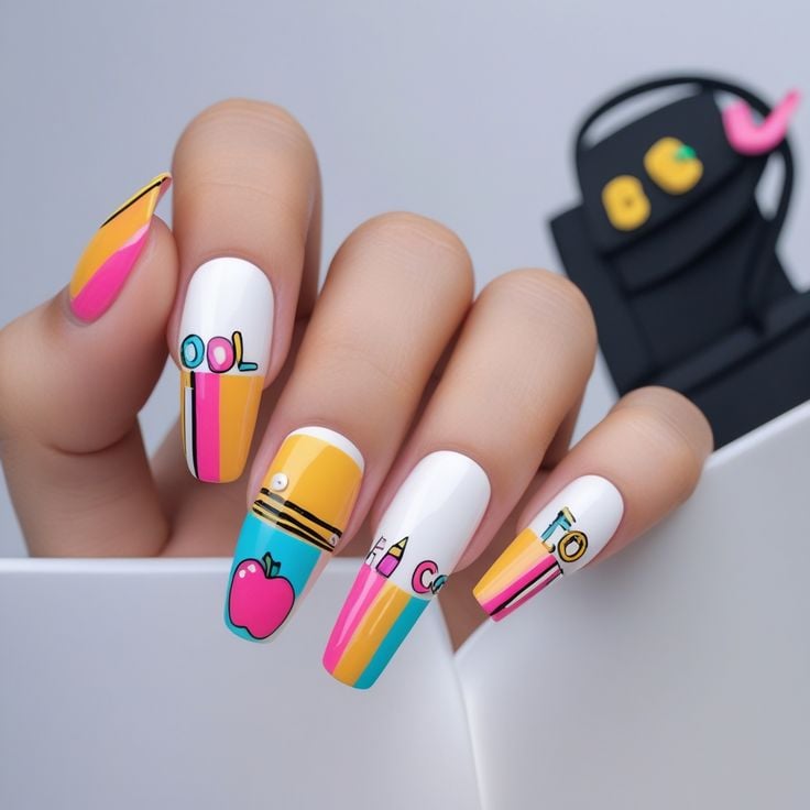 35+ Back to School Nails 2026 for a Cute First Day Look