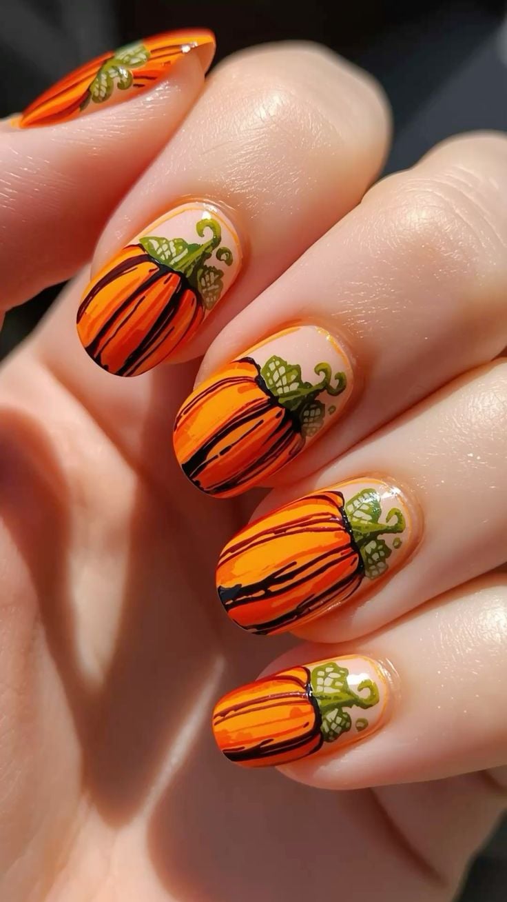 40+ Pumpkin Nails 2026 You’ll Want to Try This Fall