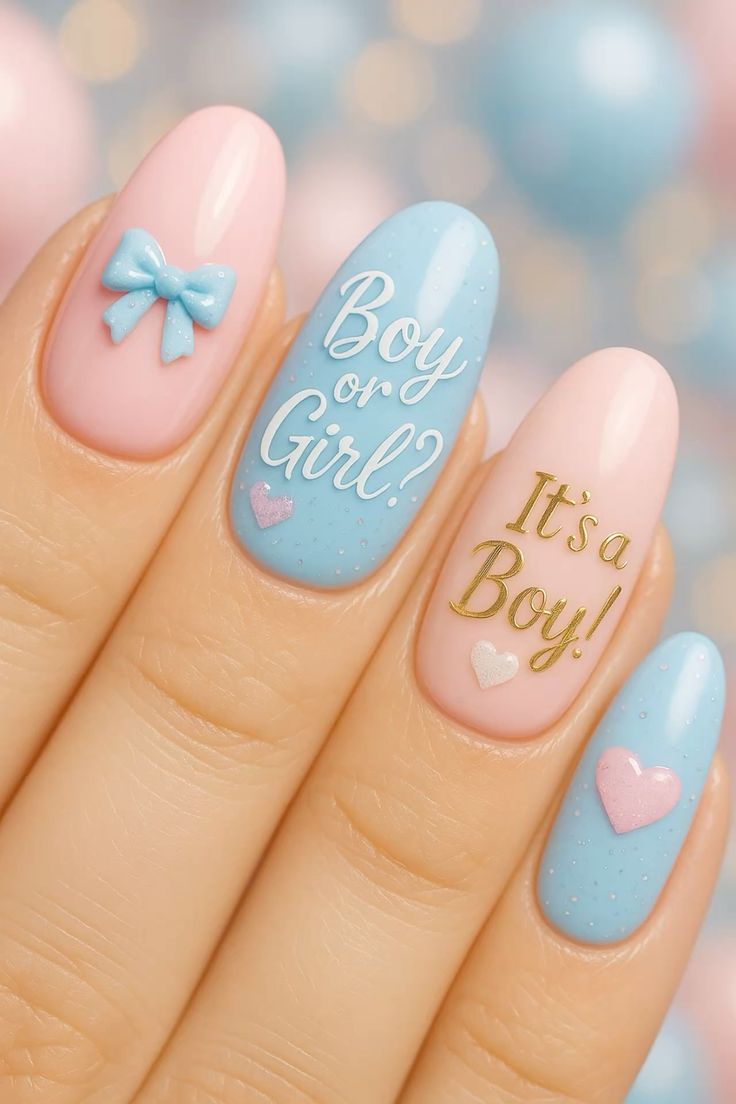 Baby Shower Nails (3)
