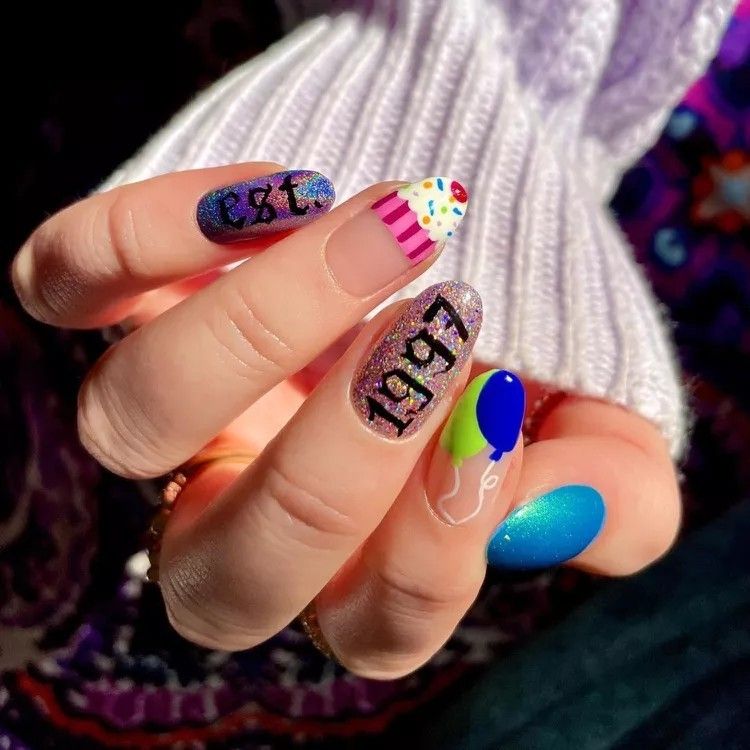 Birthday Nail Ideas 2026 (6)