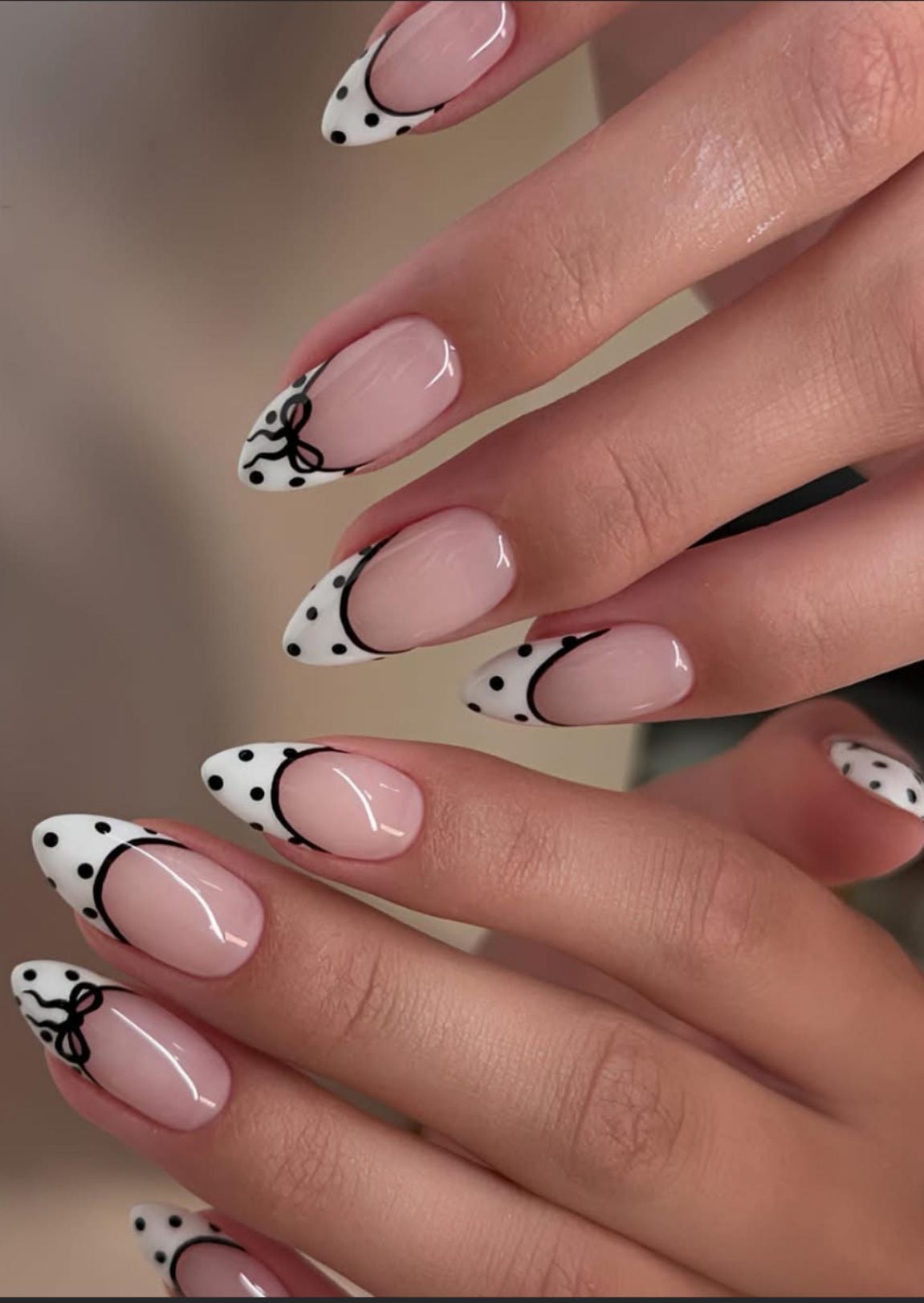 35+ Polka Dot French Tip Nails Ideas You'll Want to Copy in 2026