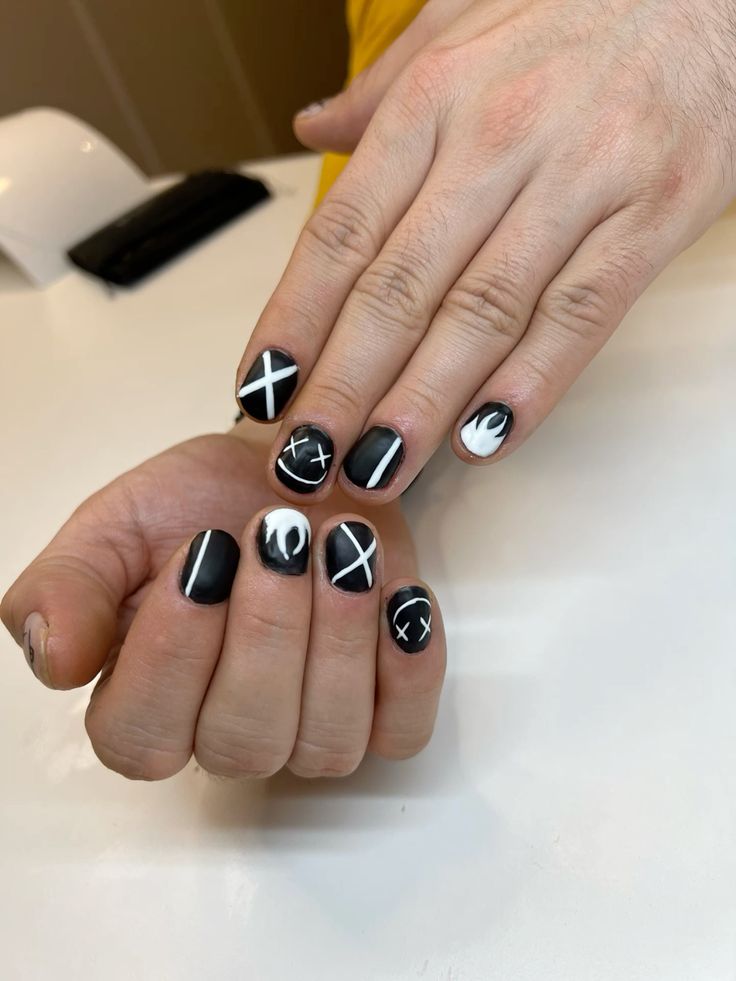 Black Men Nail Designs (11)
