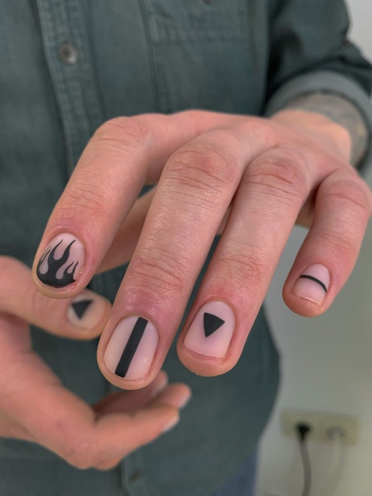 Black Men Nail Designs (8)