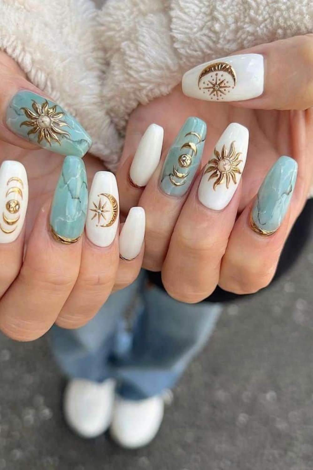 Cute boho nail designs 2025 - adorable bohemian nail art with pastel colors and whimsical patterns for sweet manicures
