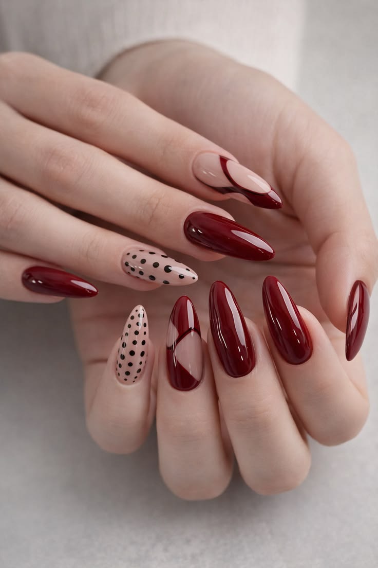 35+ Burgundy Nails 2026: Trendy, Classy & Elegant Nail Ideas