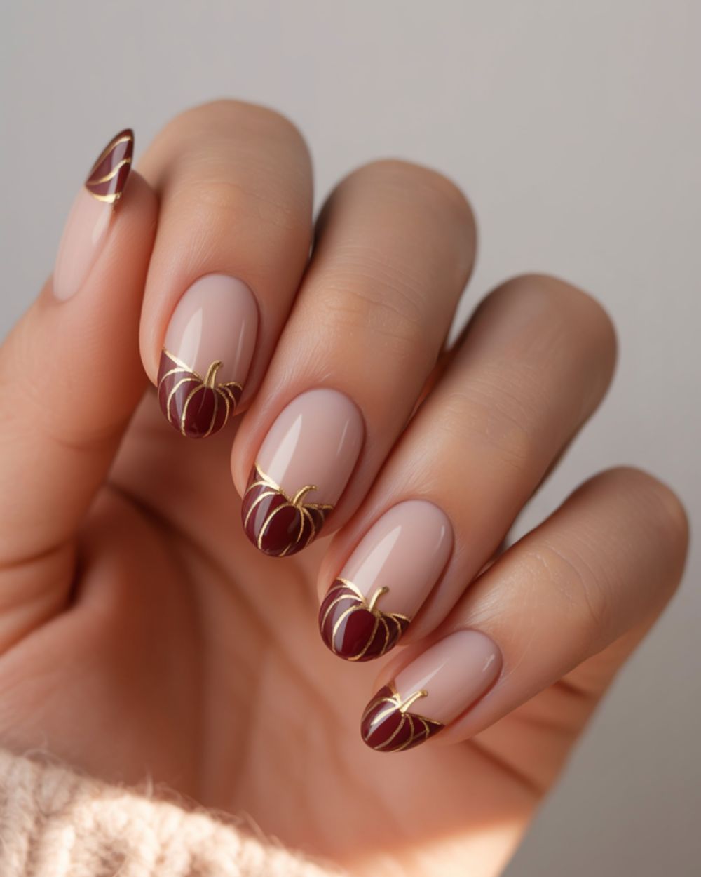 Burgundy Pumpkin Frenchies