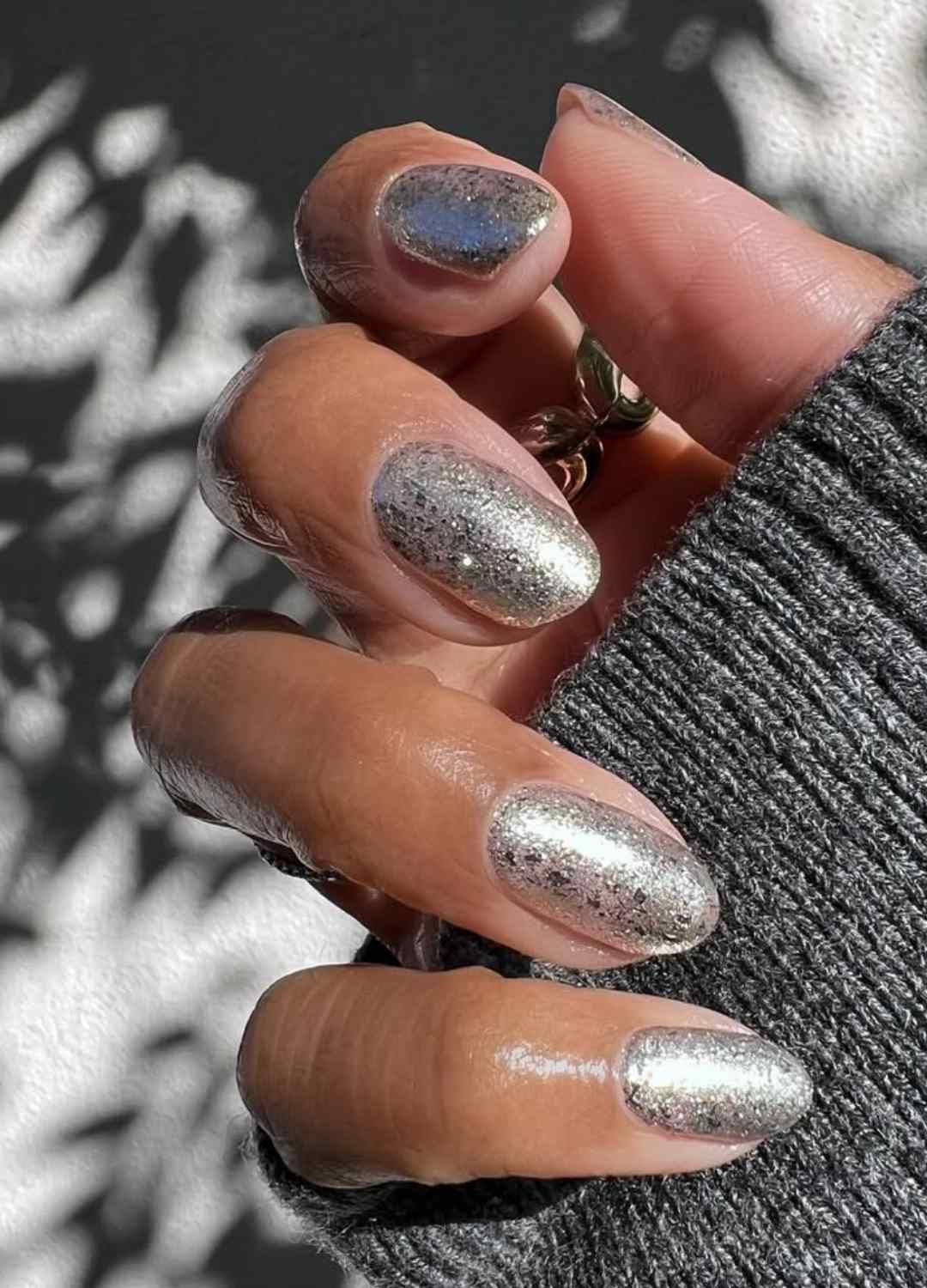 Candy Wrapper Holiday Nails