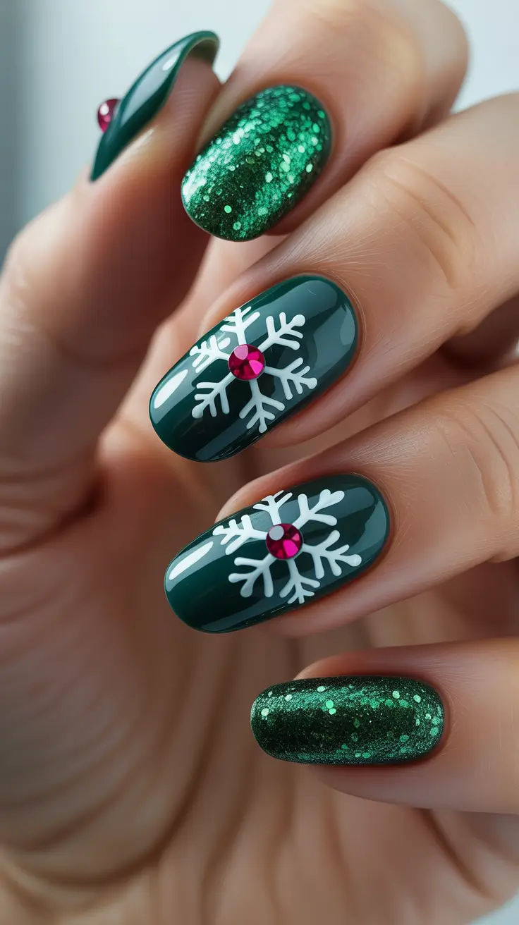 Christmas Nails(10)
