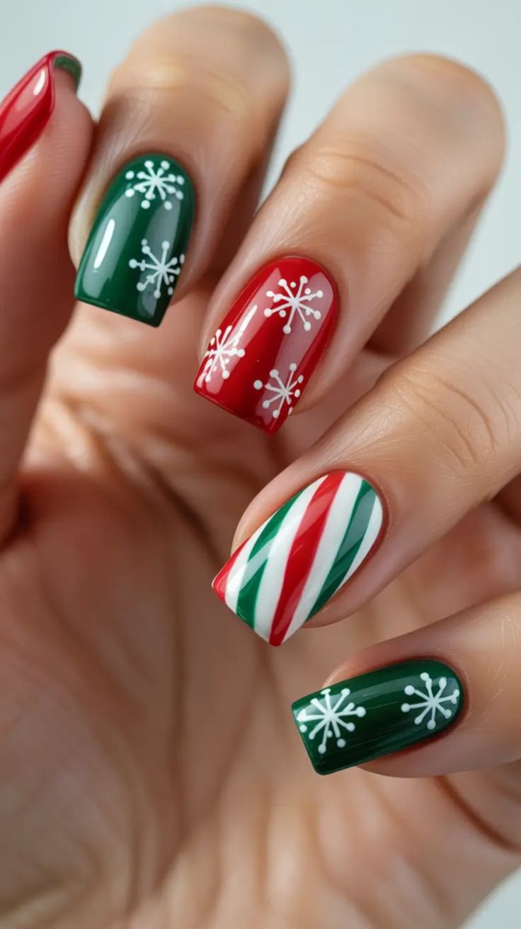 Christmas Nails(12)