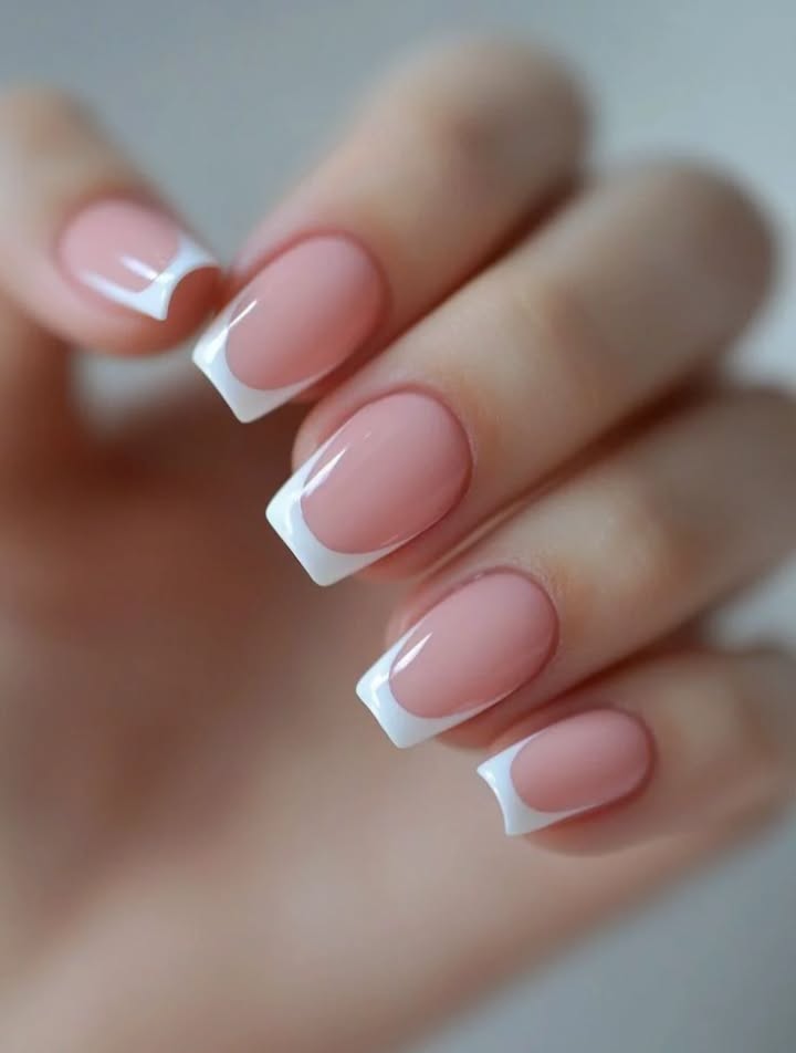 Classy French Tip Nails   Elegant Nail Designs