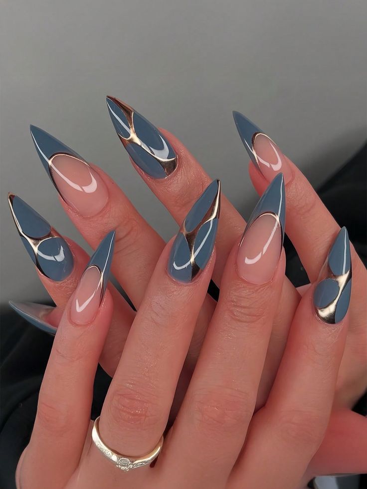 Classy Stiletto Nails Designs (5)