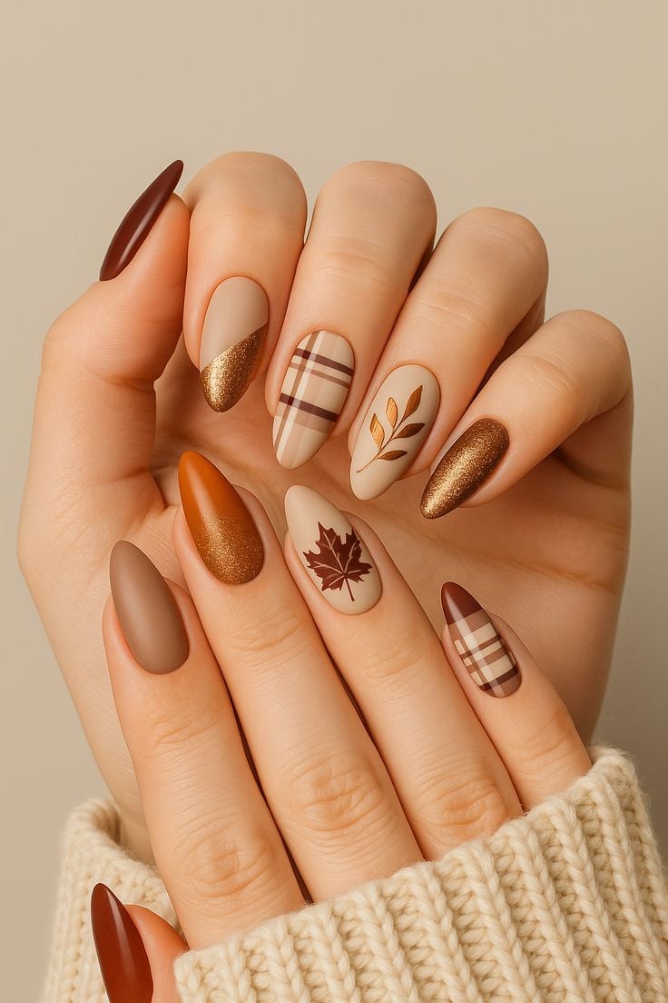 Cozy Fall Nails