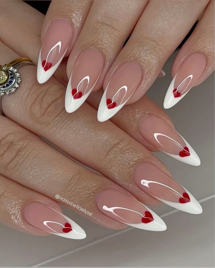 Cute French Tip Nails (2)