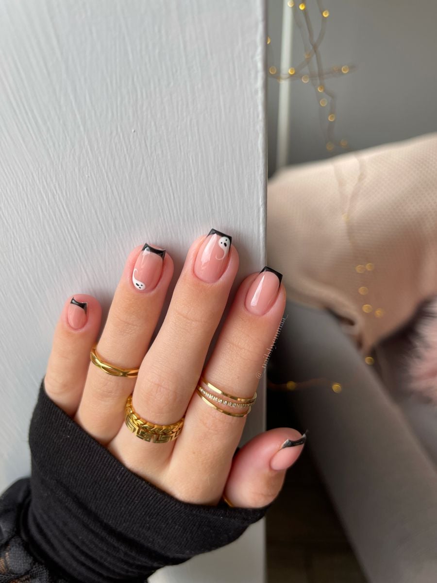 Cute Ghosties Nails
