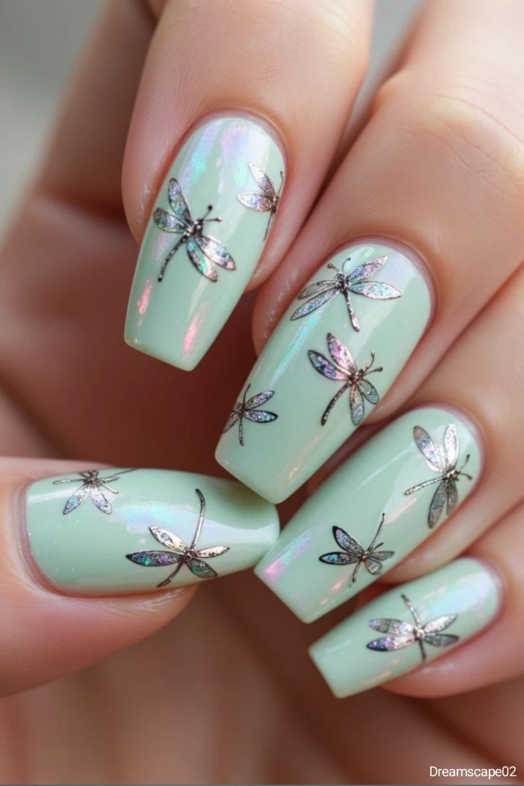Dragonfly Nails (5)