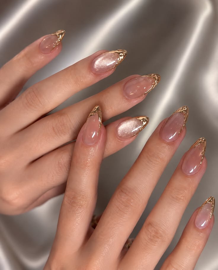 Elegant Nude French Tip Nails