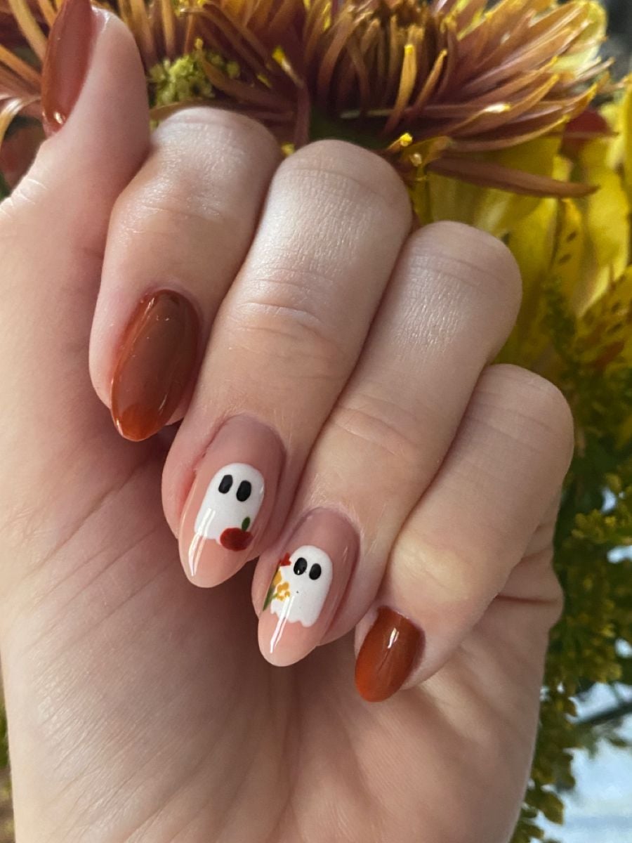 Ghost Fall Nails