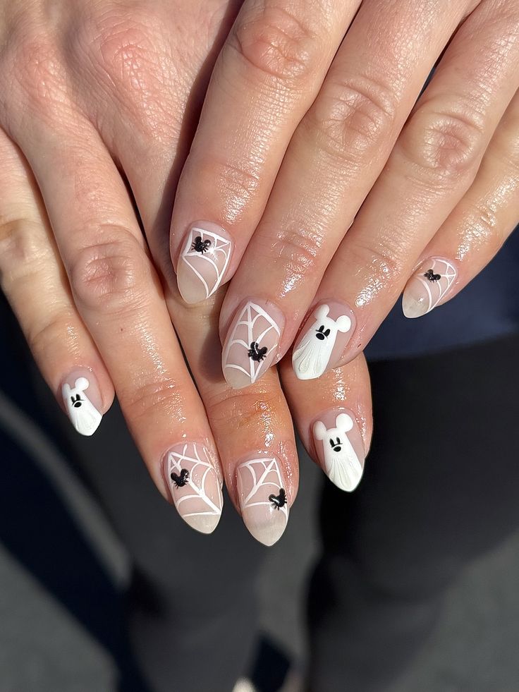 Halloween Disney Nails