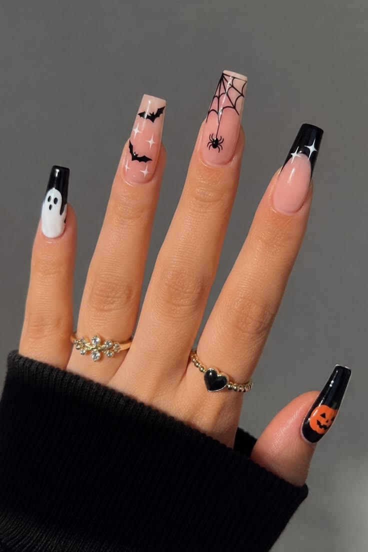 Halloween Gel Nails