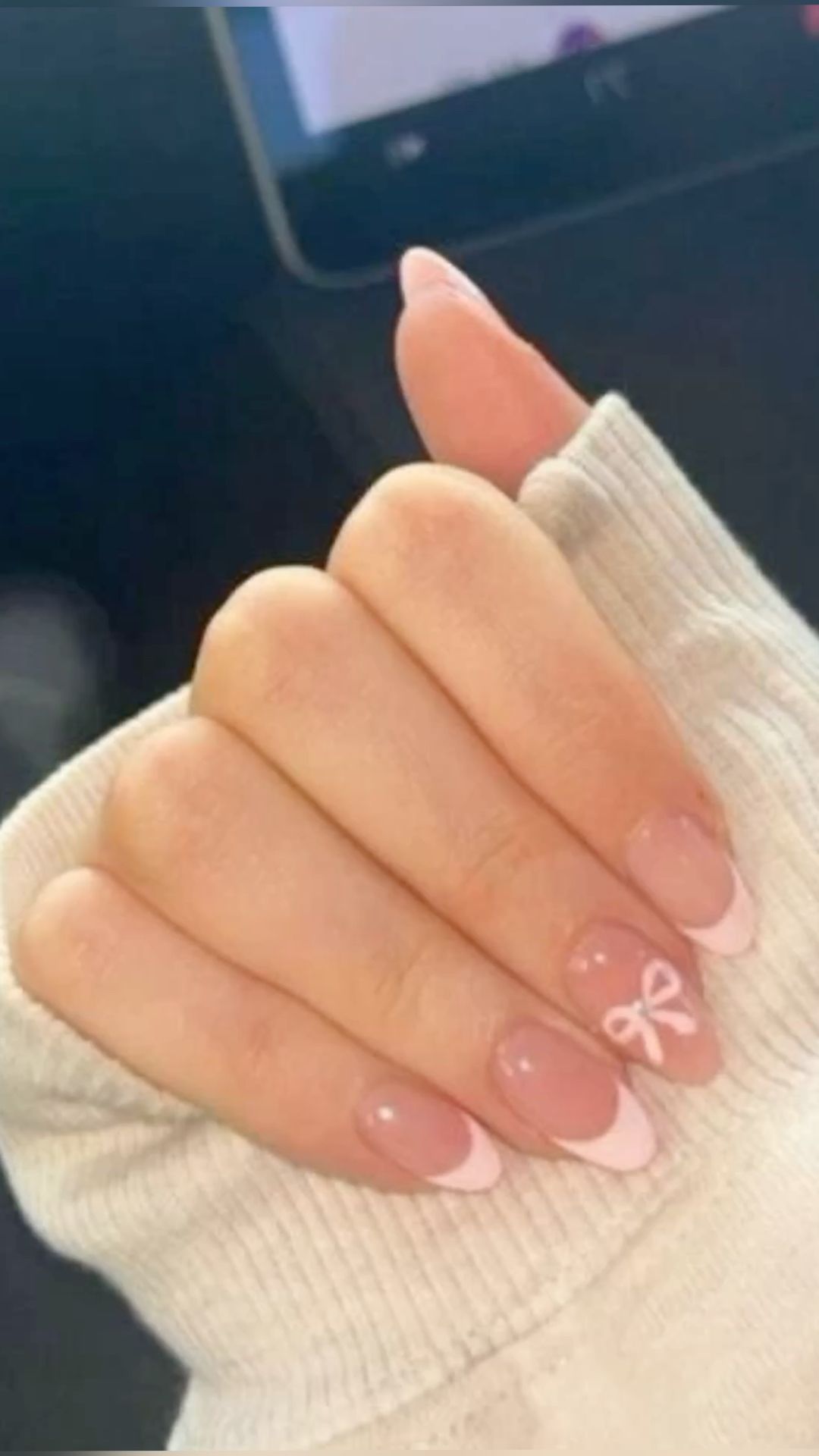 Pink French Tips