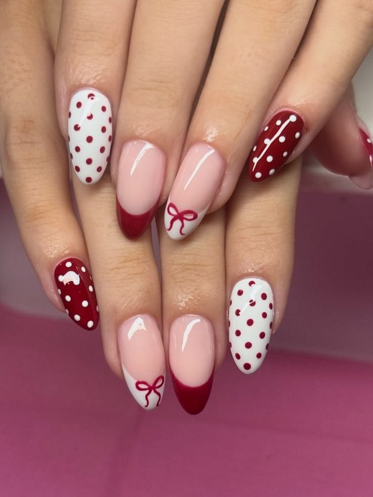 Polka Dot Nail Ideas (7)
