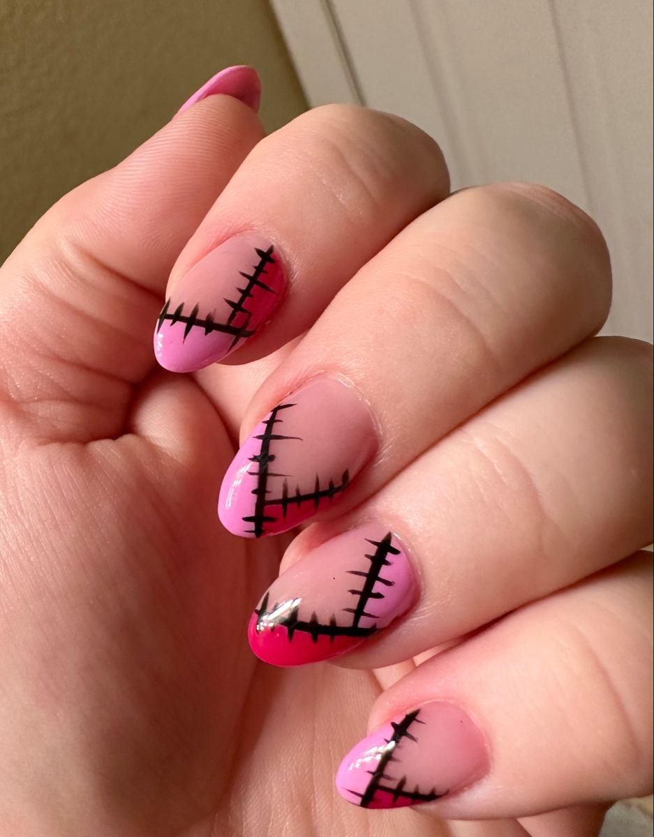 Sally Nails For Halloween