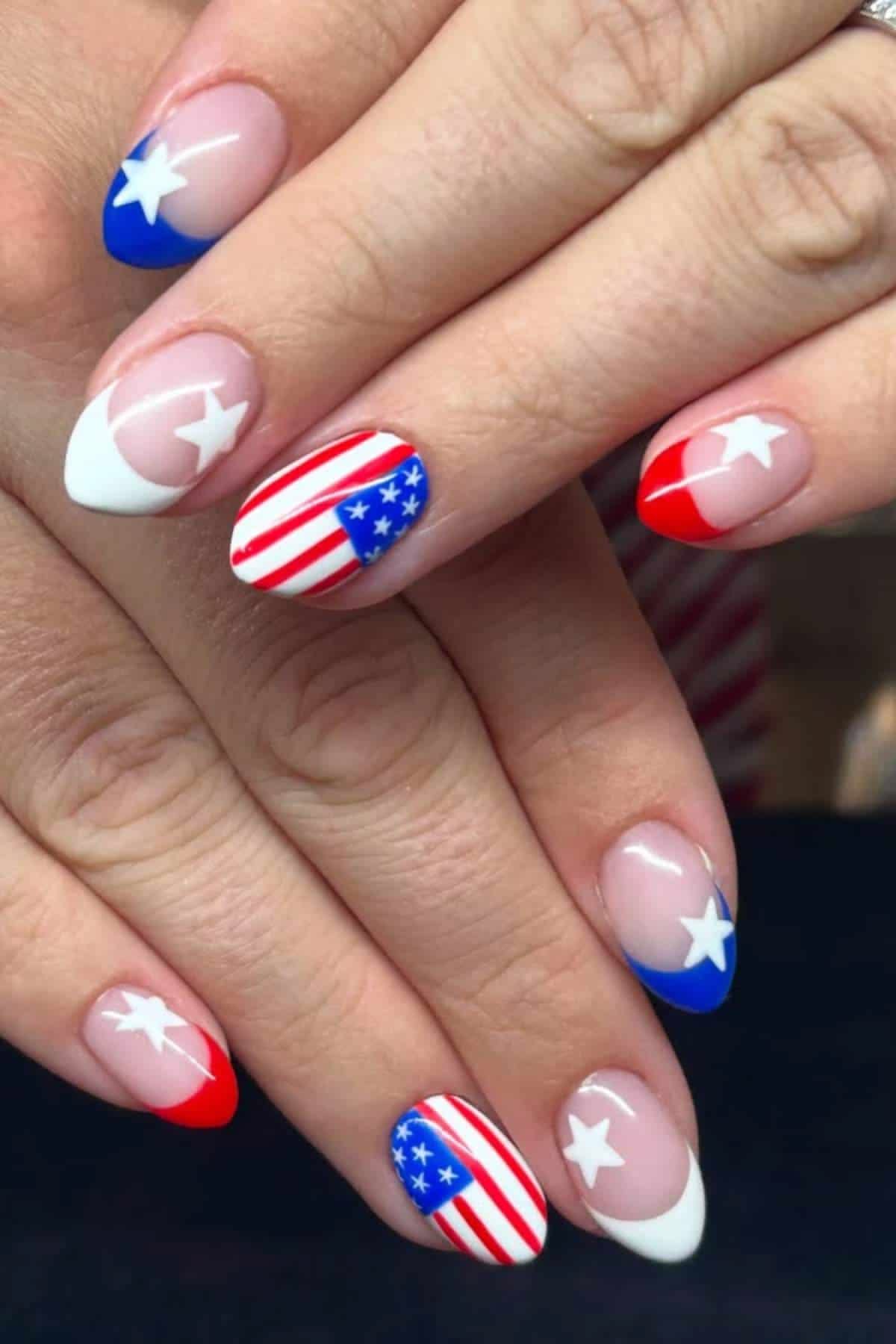Short 4th of July Nails You'll Want to Copy in 2026