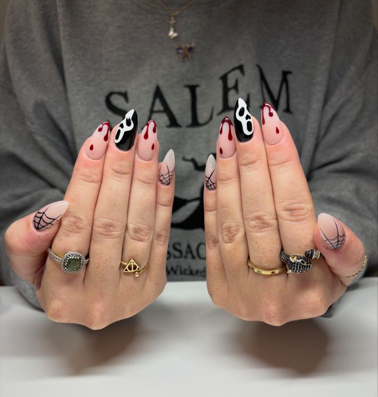Short Halloween Nails