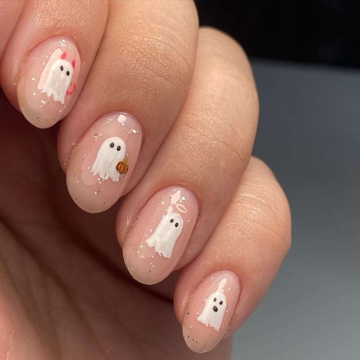 Short Halloween Nails