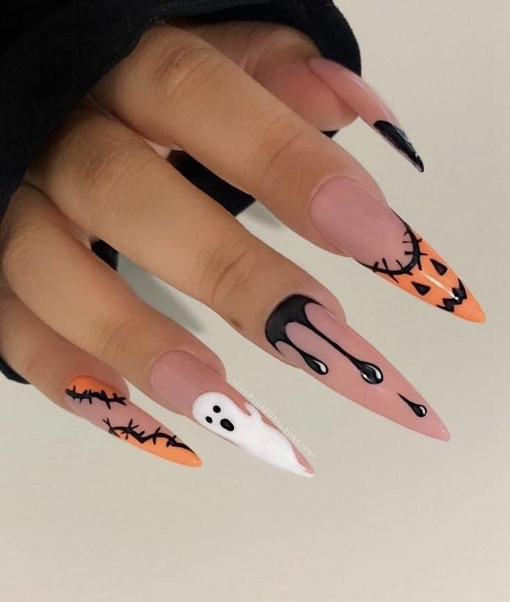 Spider Web Nails