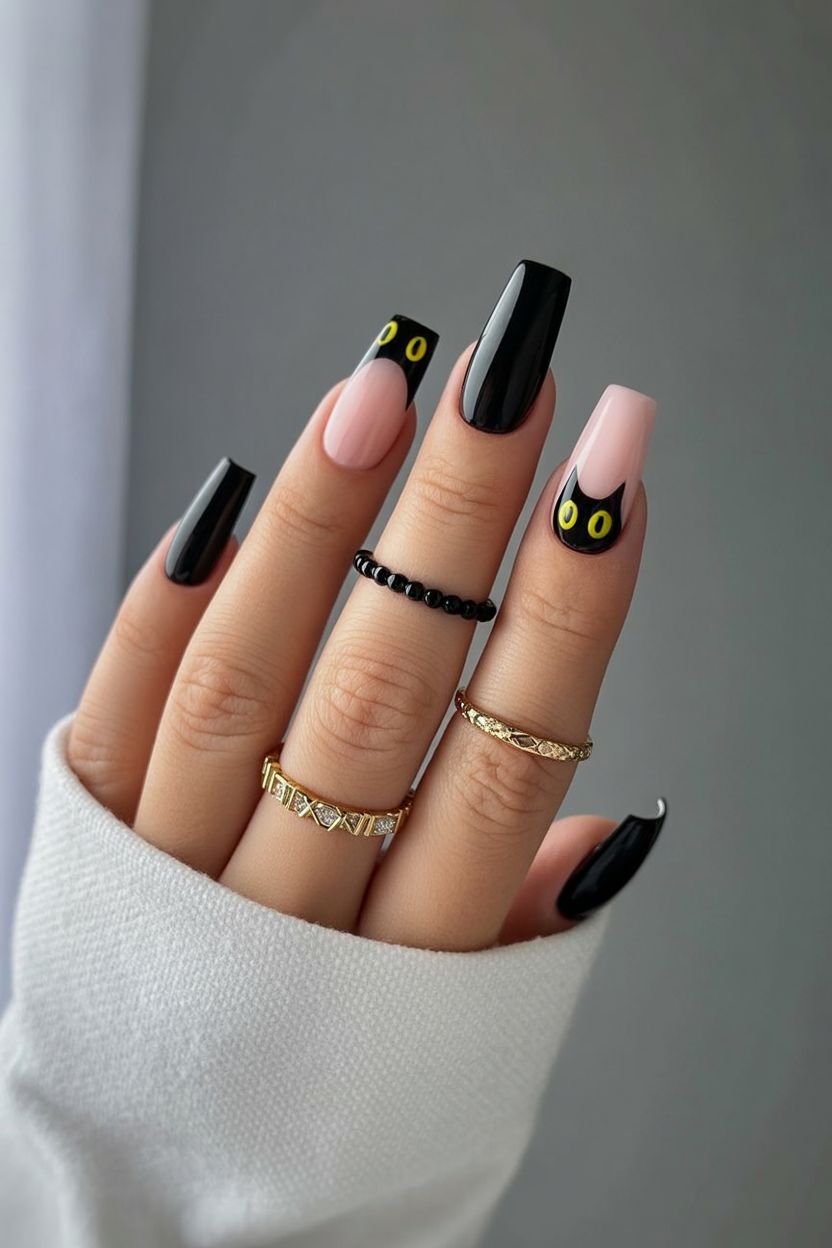 Spooky Halloween Nail
