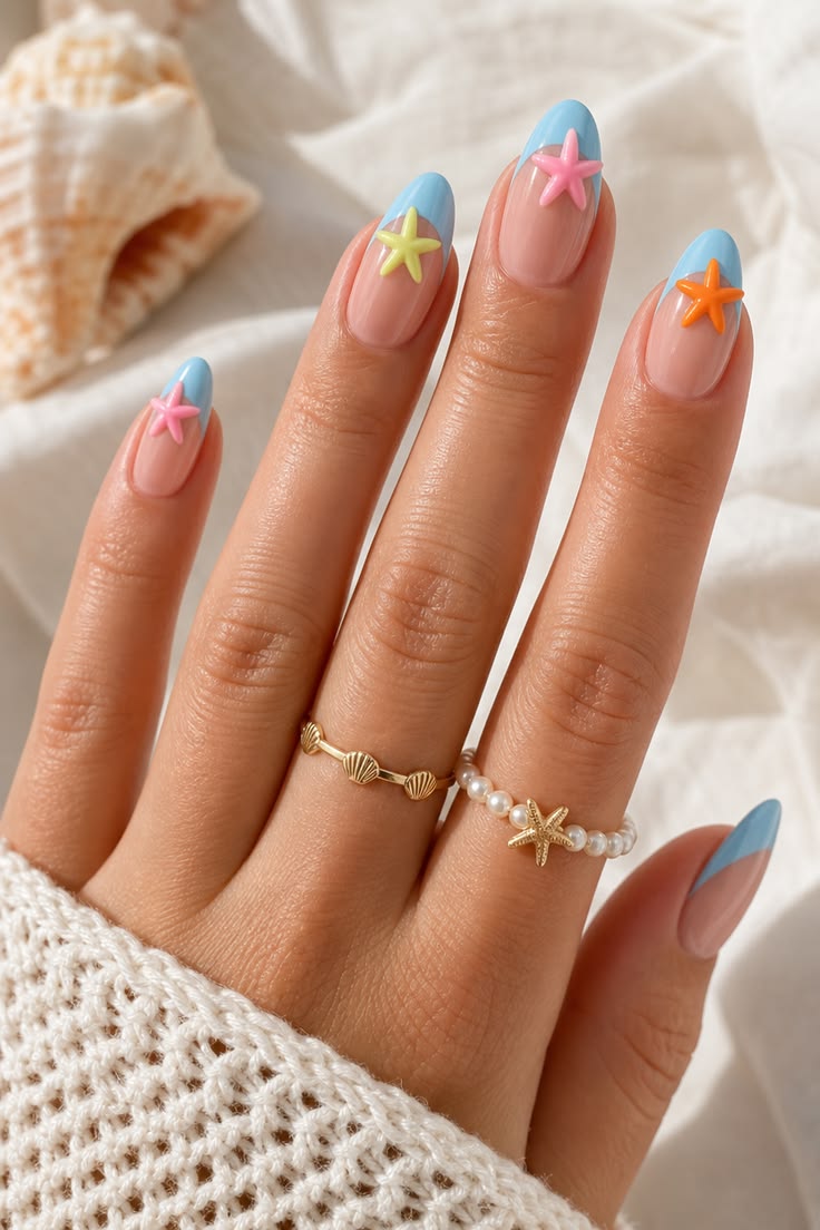 Starfish Summer Nails 2026 (11)