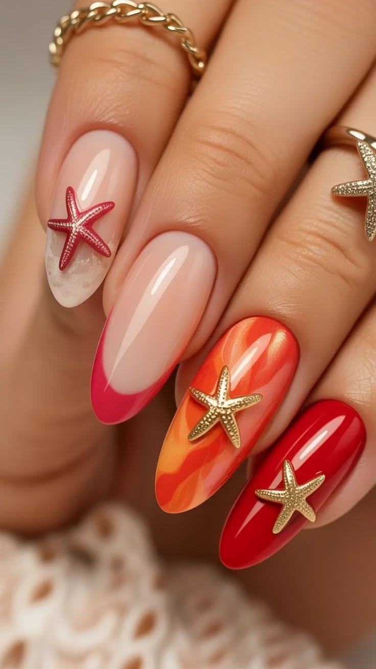 Starfish Summer Nails 2026 (14)