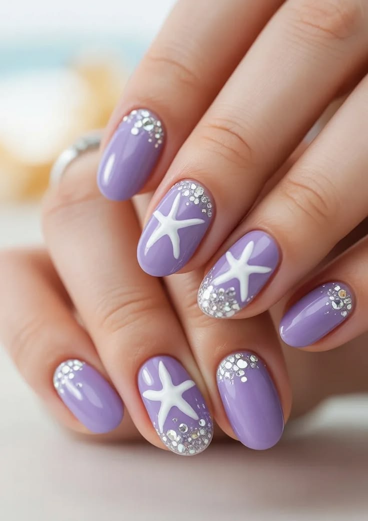 Starfish Summer Nails 2026 (2)