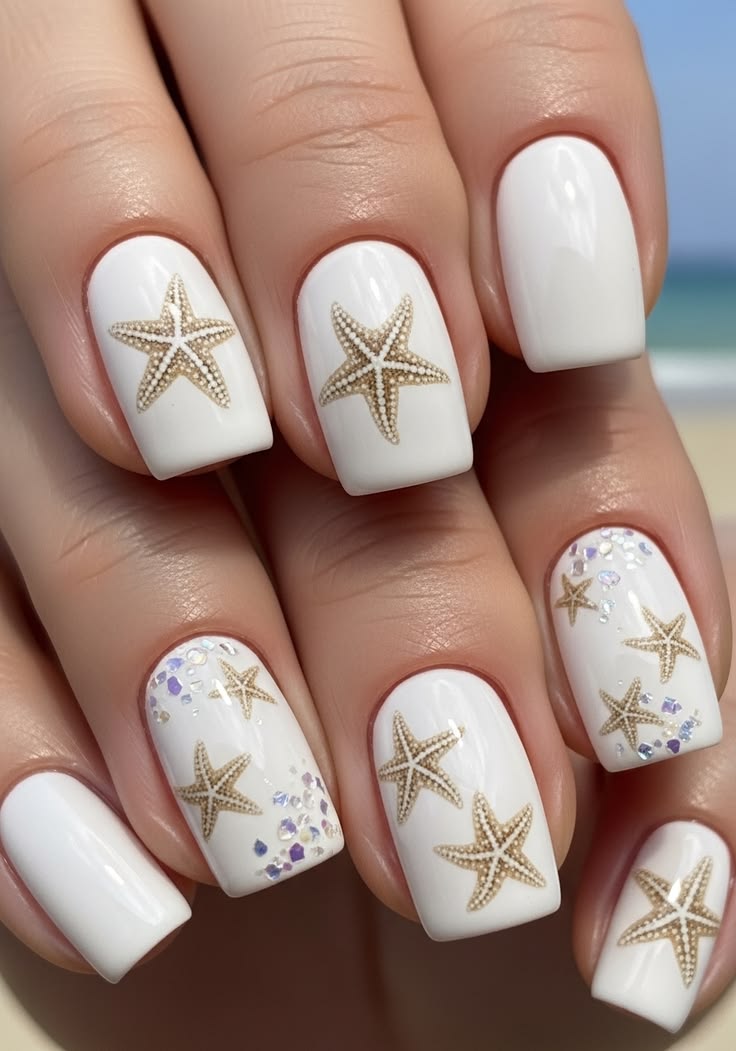 Starfish Summer Nails 2026 (9)