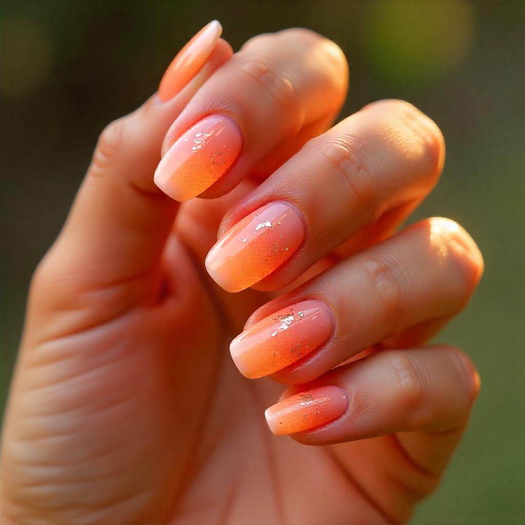 Summer nails 2025 - sophisticated sage green nail art with inverted V-shaped French tips and modern geometric designs for elegant summer manicures