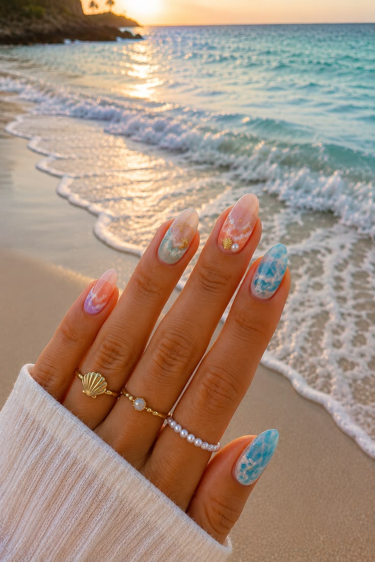 Summer Beach Nails 2026 (2)