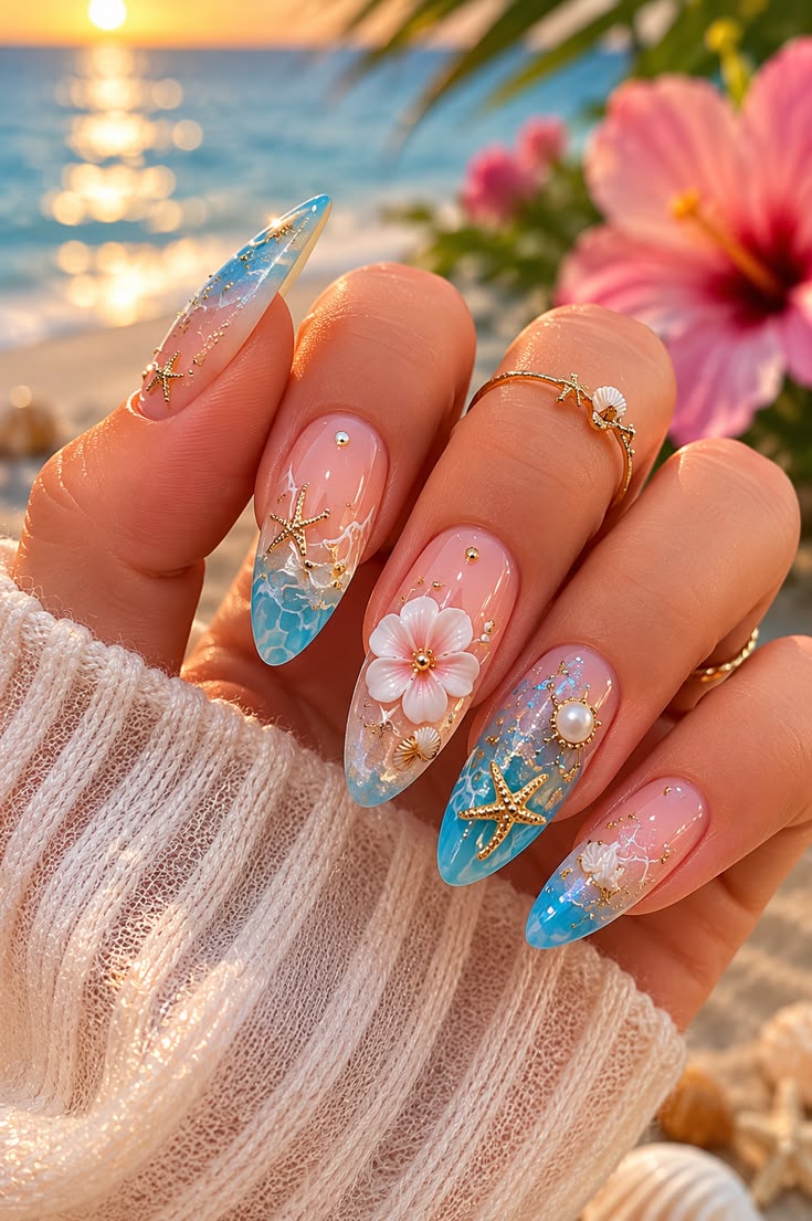 Summer Beach Nails 2026 (4)