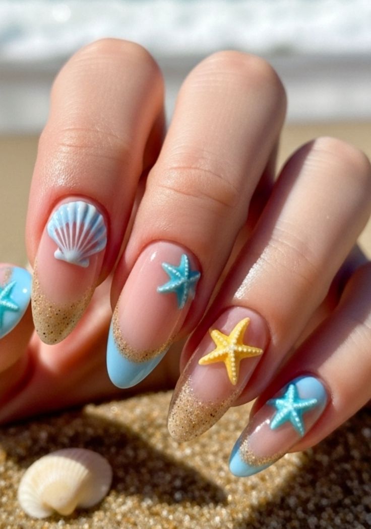 Summer Beach Nails 2026 (6)
