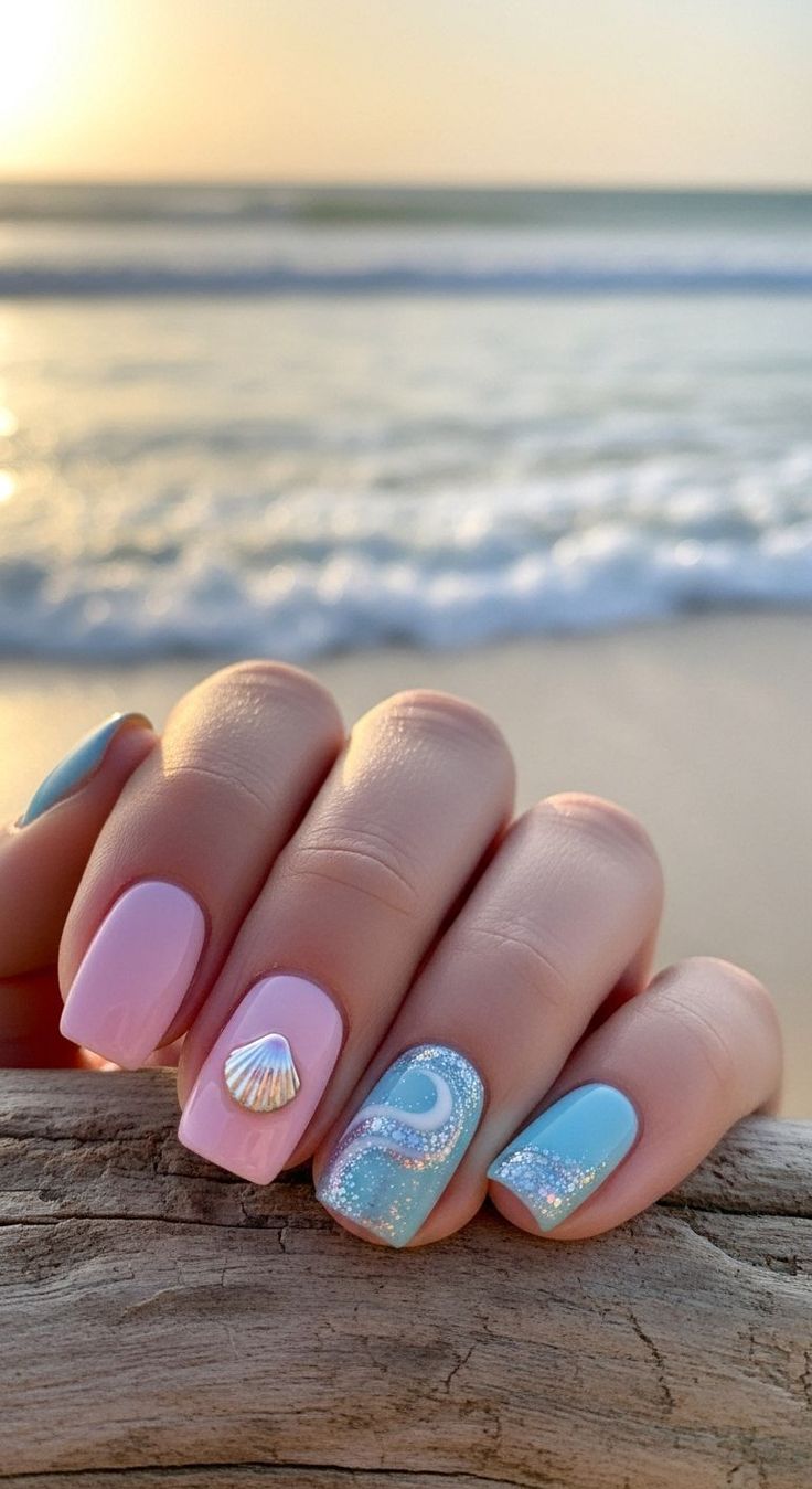 Summer Beach Nails 2026 (9)