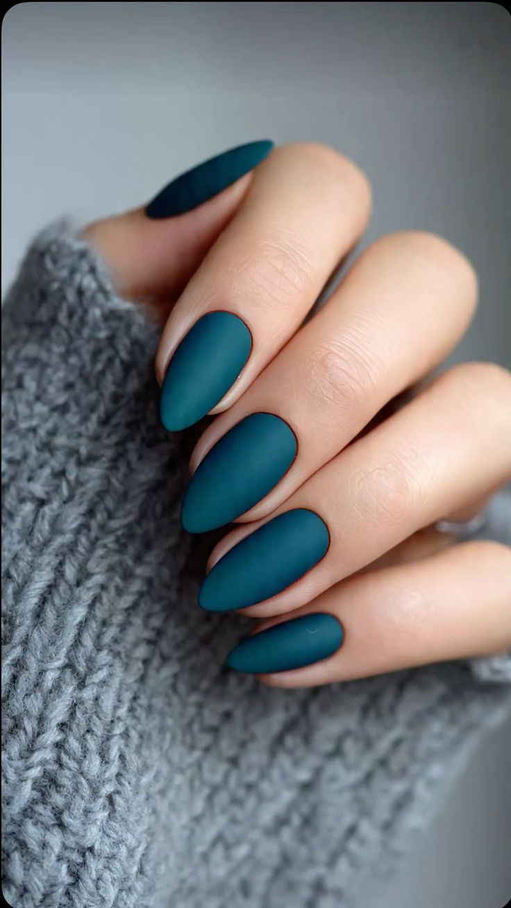 Teal Nail Designs (4)