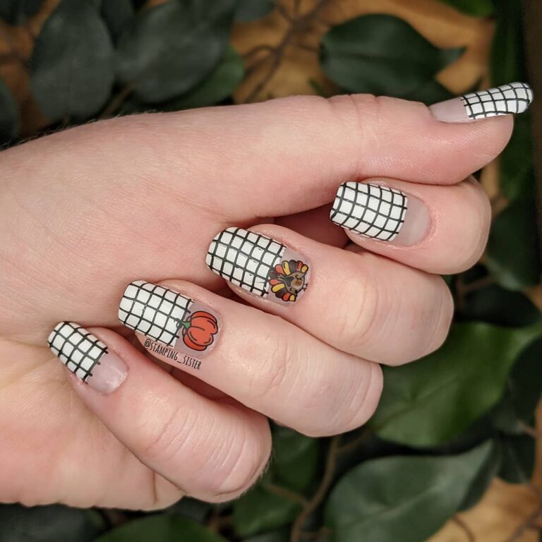 30+ Chic Thanksgiving Nails: Simple & Short Ideas