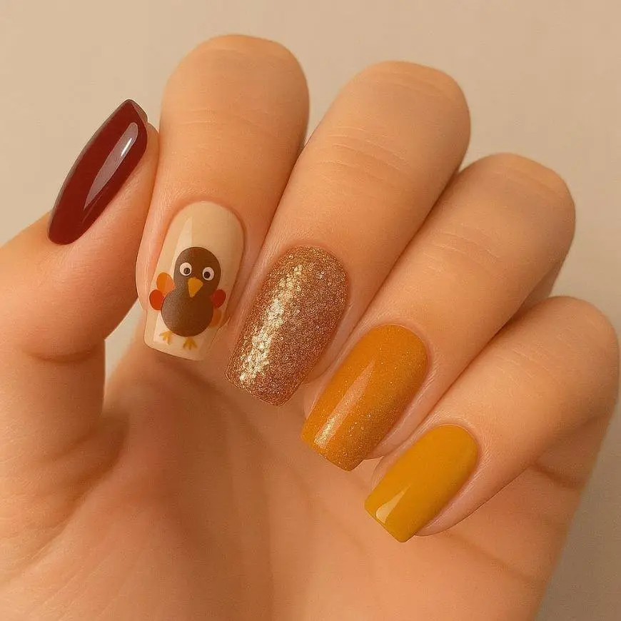 Thanksgiving Nails (8)