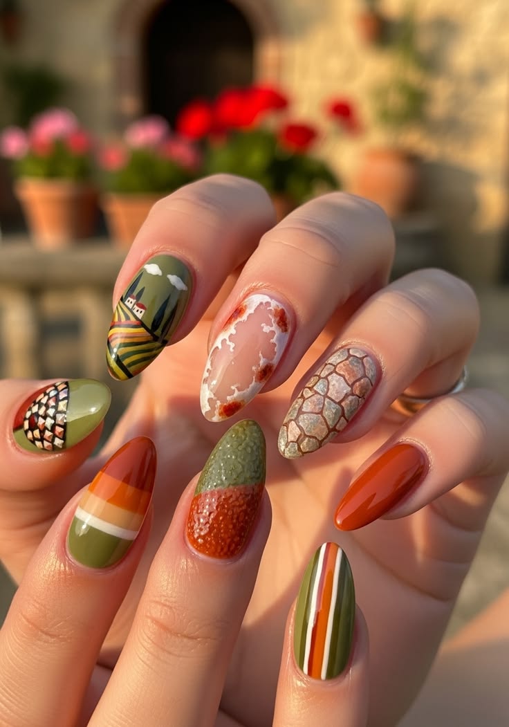 Tuscan Nails 2000s Ideas (12)